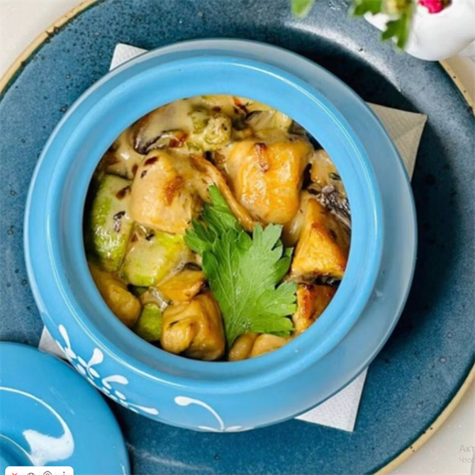 Фрикасе с индейкой и булгуром 10130