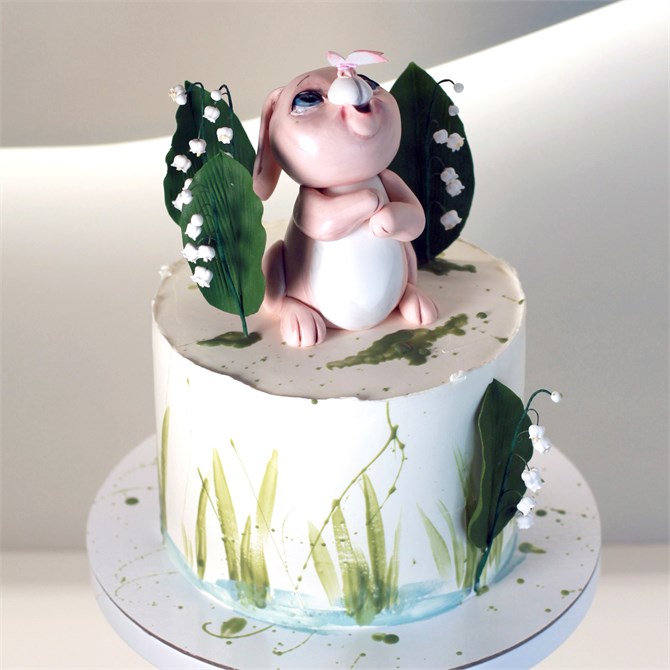 ЗАЙКА В ЛАНДЫШАХ 10143